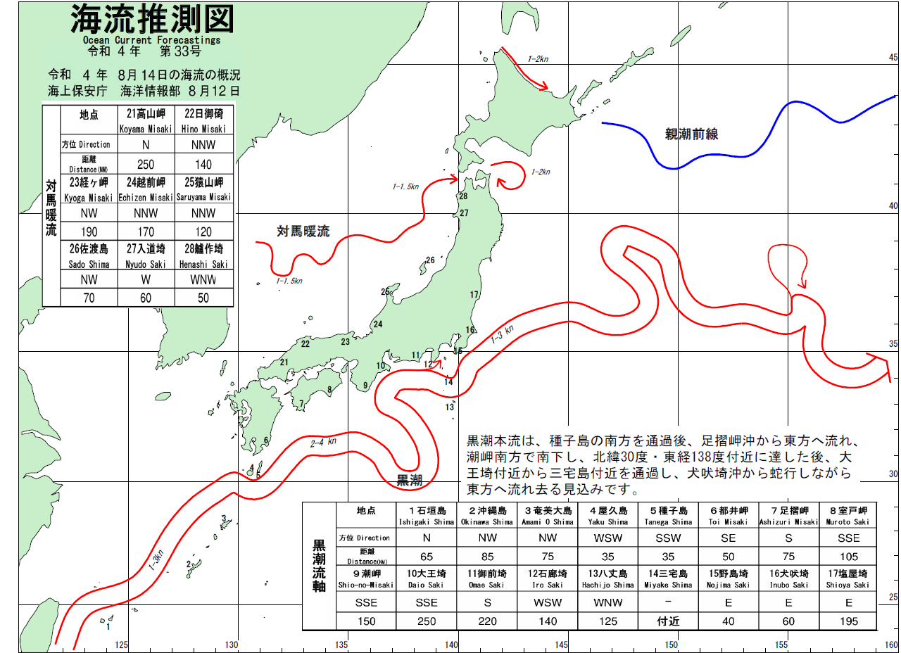 海流推測図