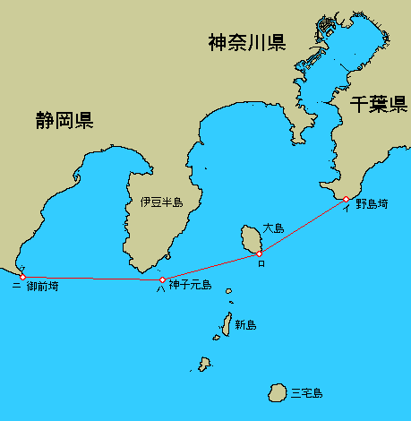 直線基線三区域